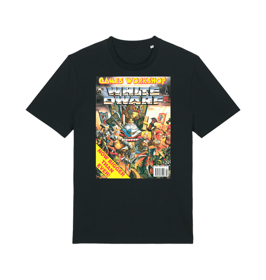 Black Printed T-shirt Front