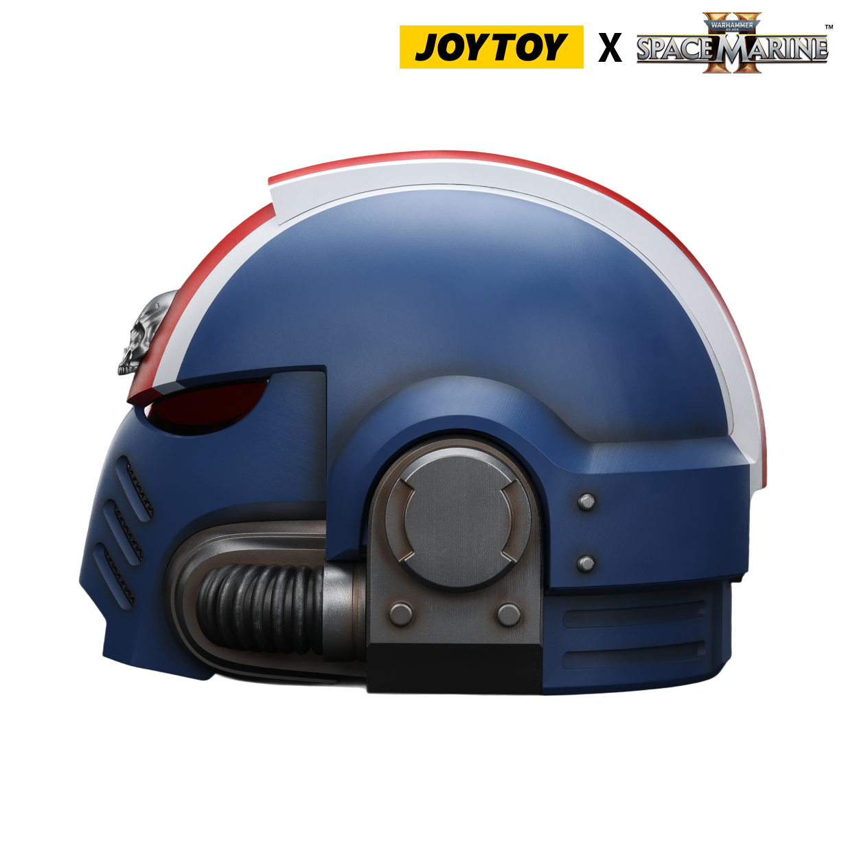 JoyToy Warhammer 40,000: Space Marine 2 Lieutenant Titus’ Mk X Helmet (1:1 Scale) Preorder