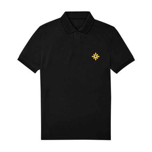 Black Polo Shirt Front