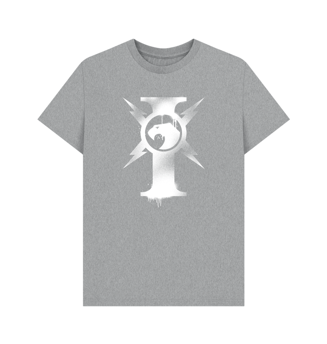 Athletic Grey Adeptus Custodes Graffiti Insignia T Shirt