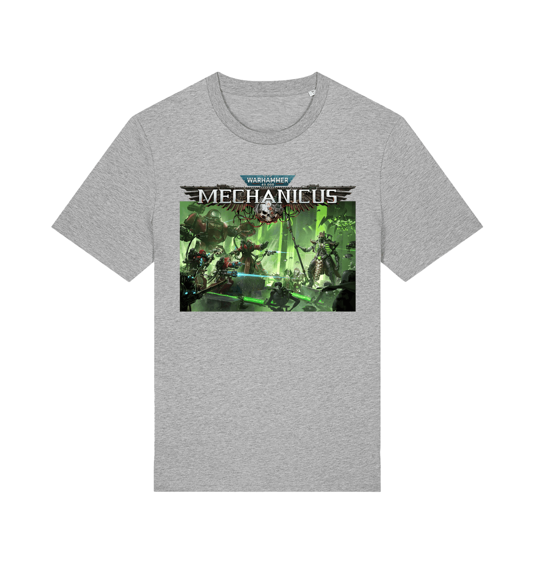 Heather Grey Printed T-shirt