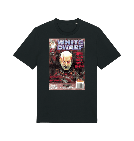 Black Printed T-shirt Front