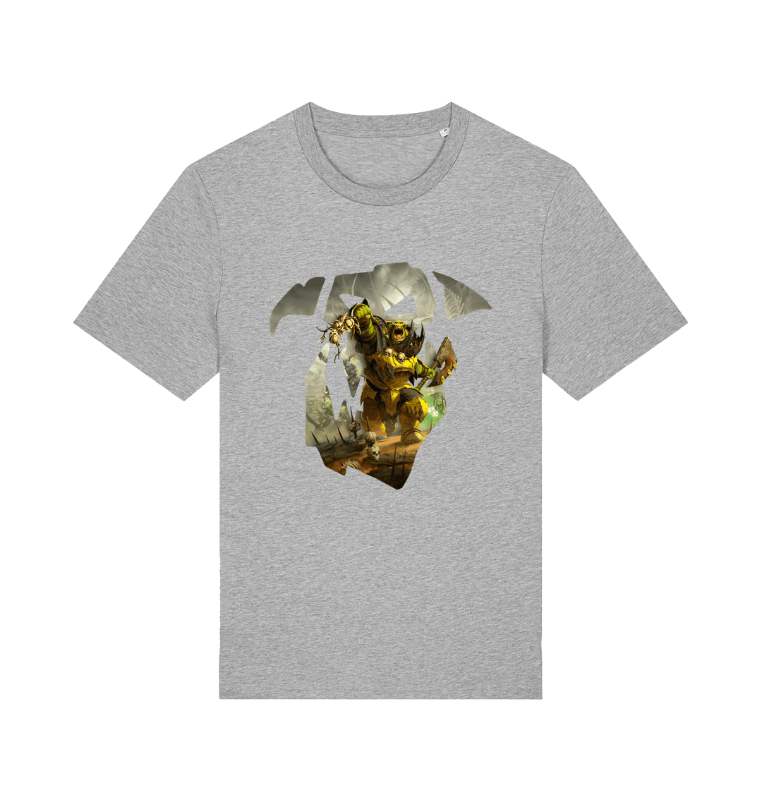 Heather Grey Printed T-shirt