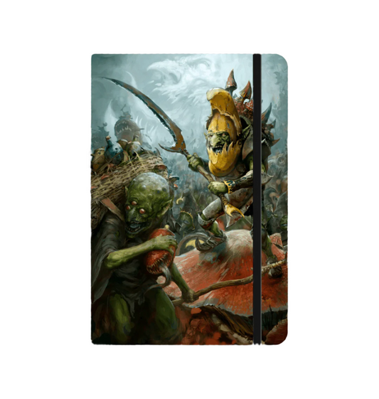 Black Gloomspite Gitz Art Notebook