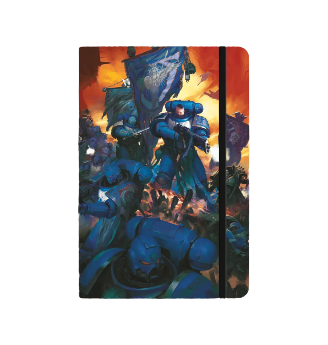 Black Ultramarines Art Notebook