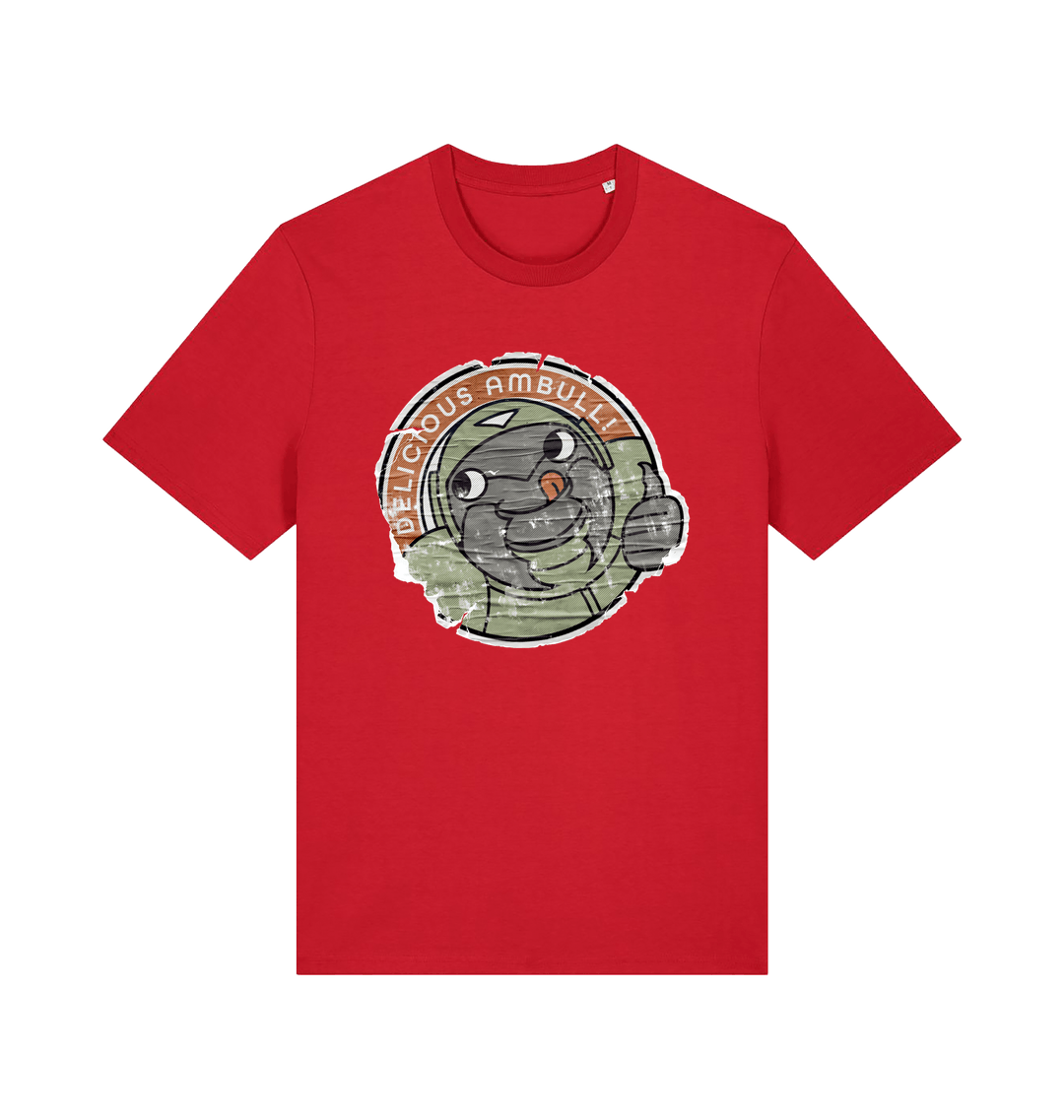 Red Printed T-shirt Front