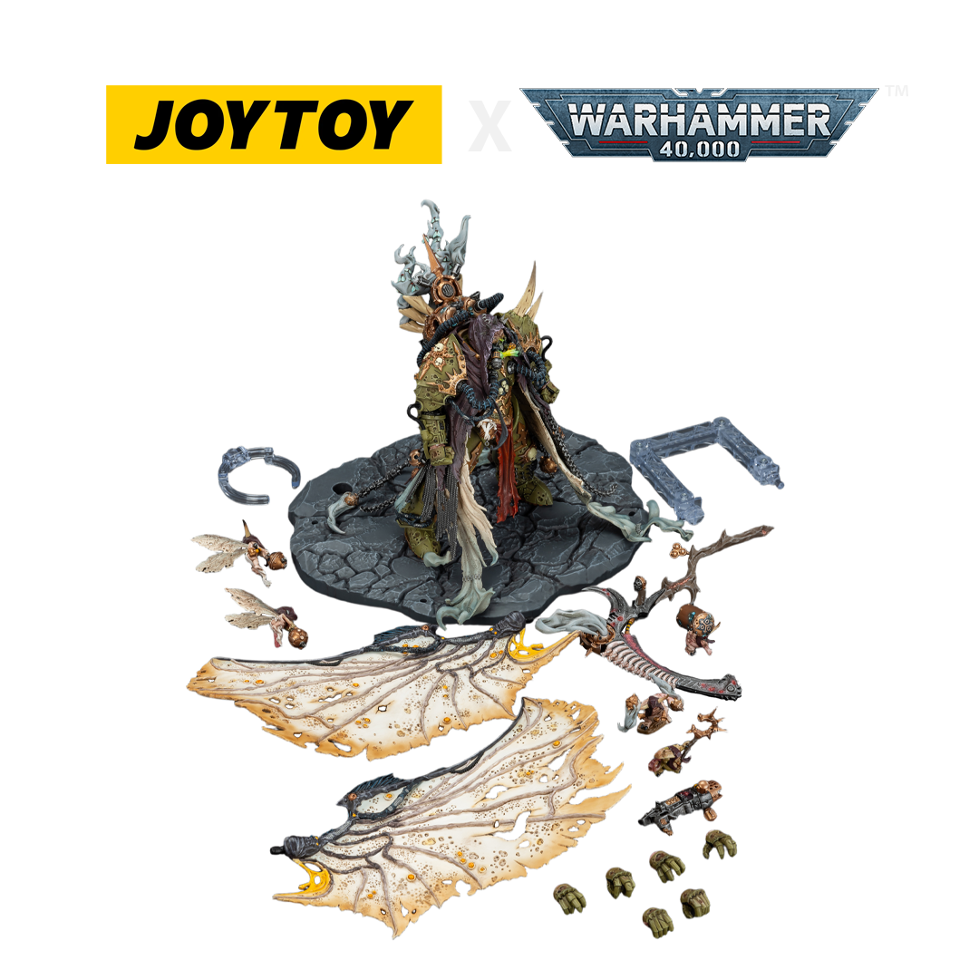 JoyToy Warhammer 40,000 Action Figure - Mortarion, Daemon Primarch of Nurgle (1/18 Scale) Preorder