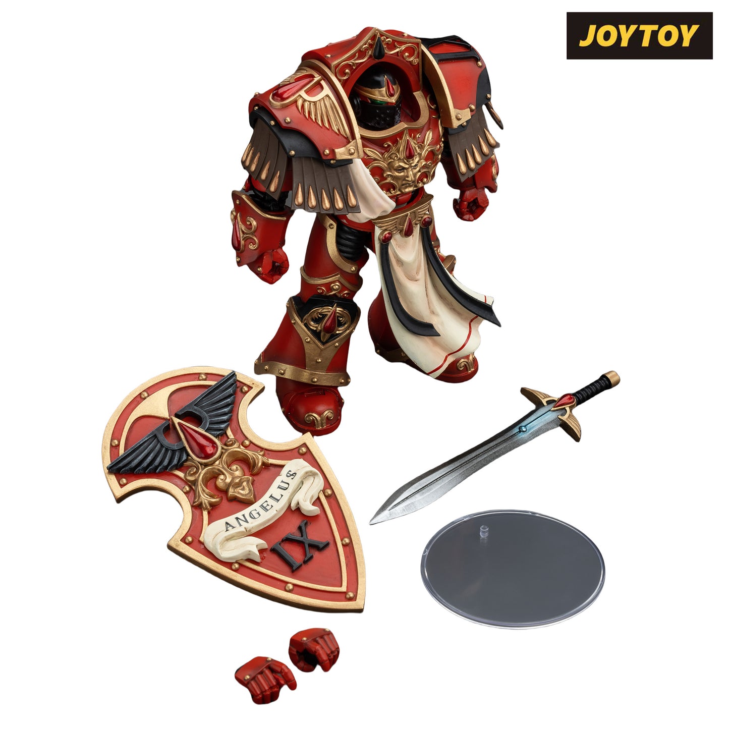 JoyToy Warhammer The Horus Heresy Action Figure - Blood Angels, Crimson Paladin #3 (1/18 Scale)