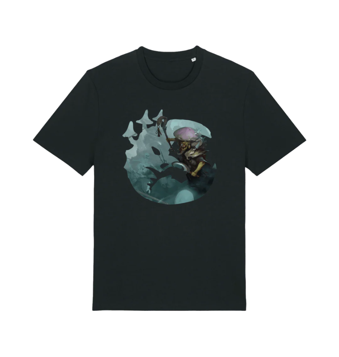 Black Printed T-shirt