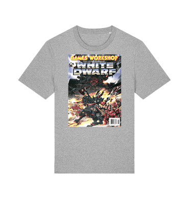 Heather Grey Printed T-shirt Front