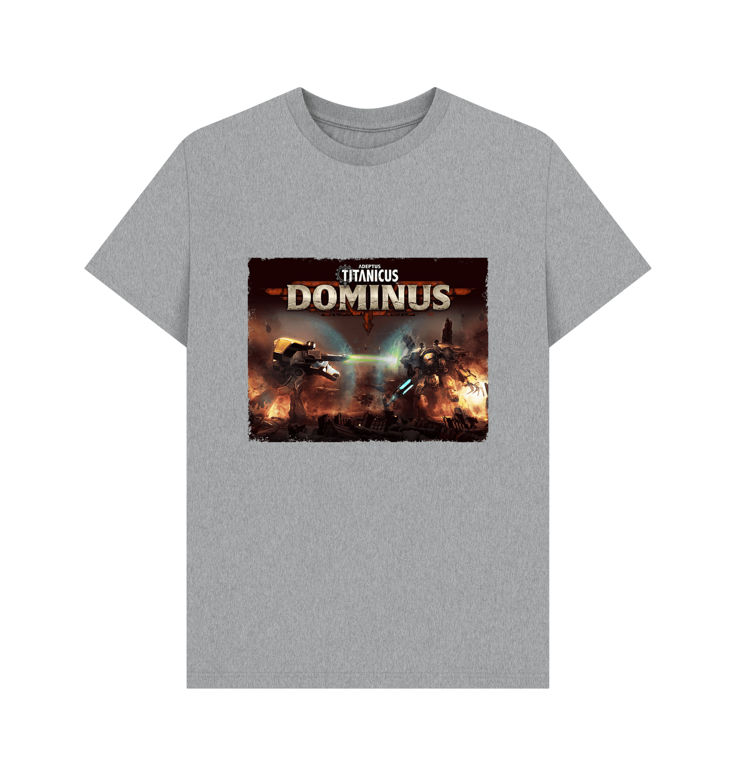 Athletic Grey Adeptus Titanicus: Dominus T Shirt