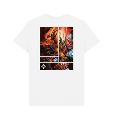 White Printed T-shirt