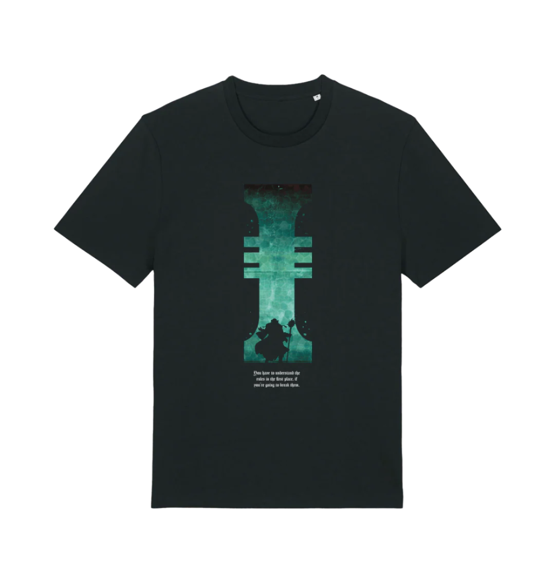 Black Printed T-shirt