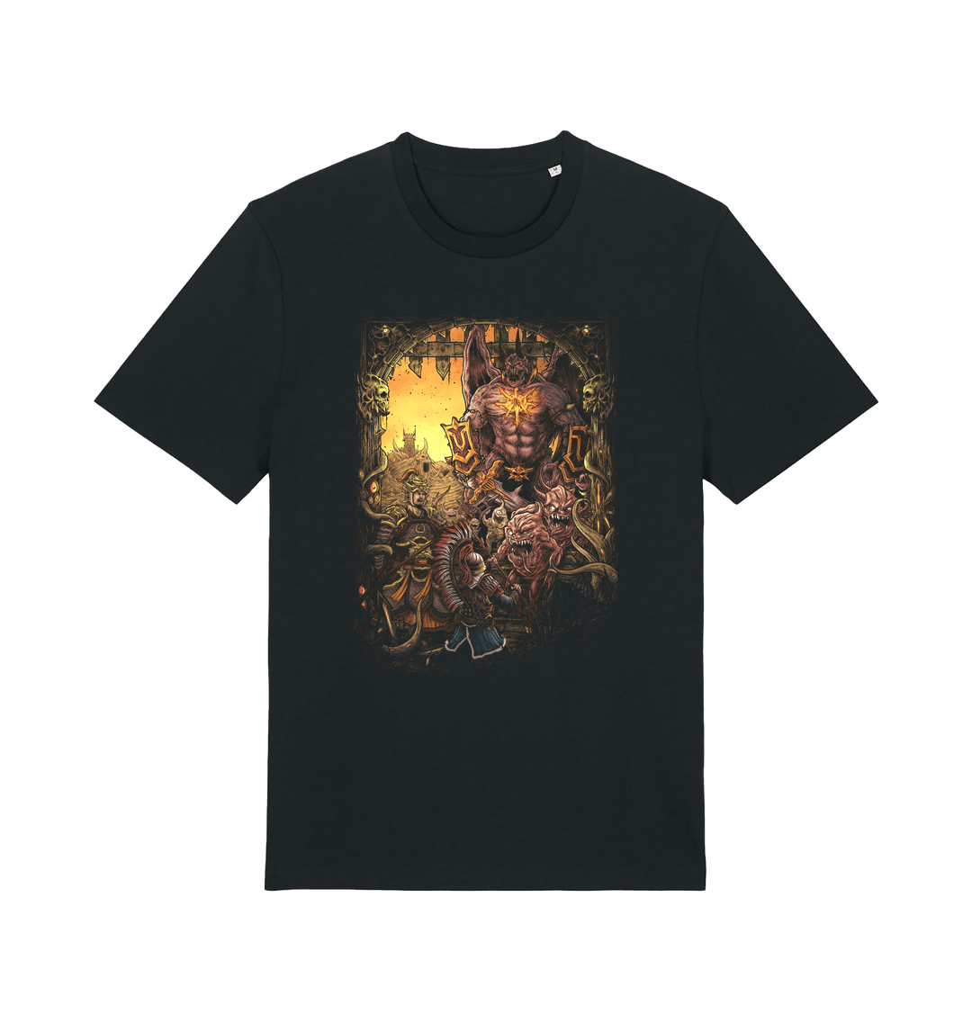 Black Printed T-shirt