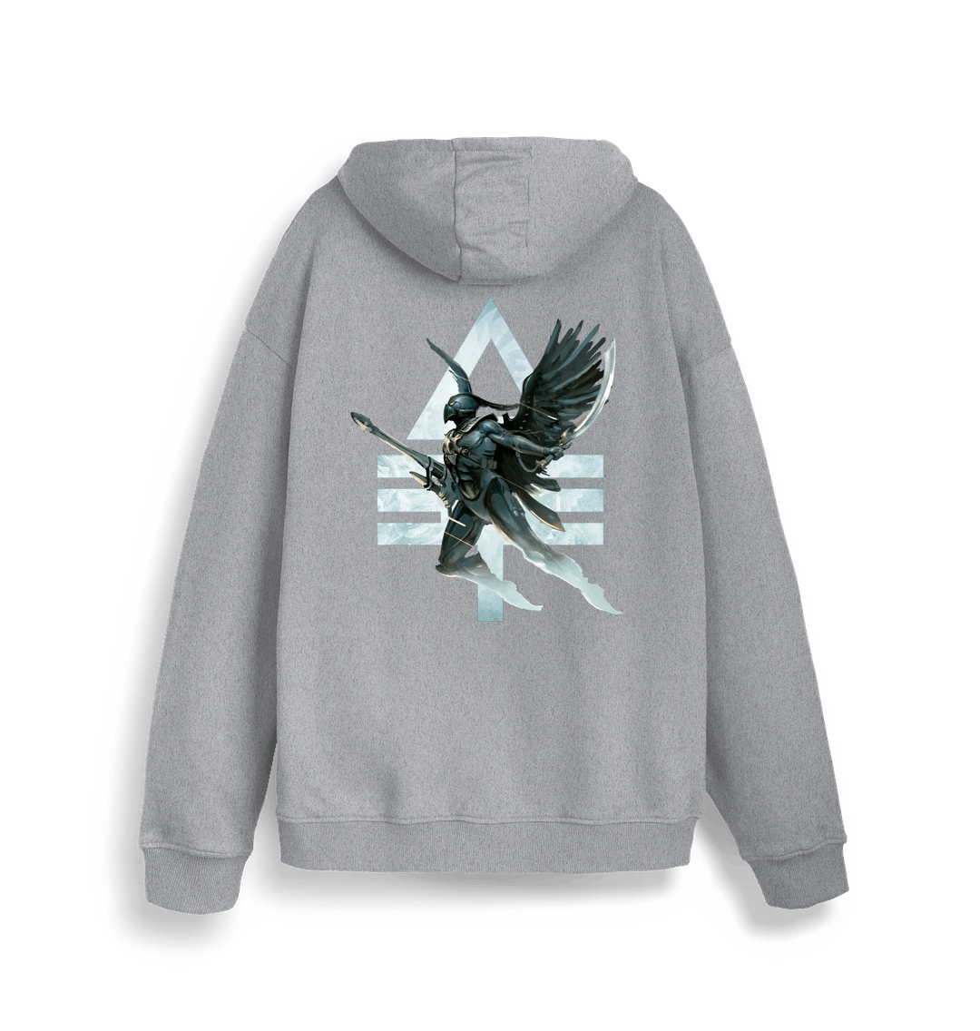 Heather Grey Printed Sweater