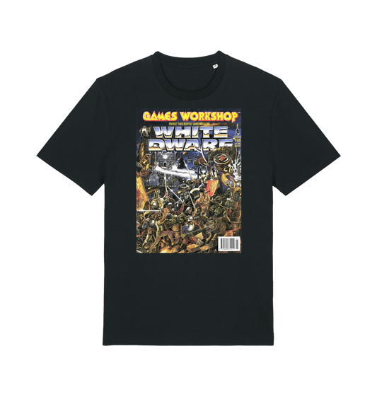 Black Printed T-shirt Front