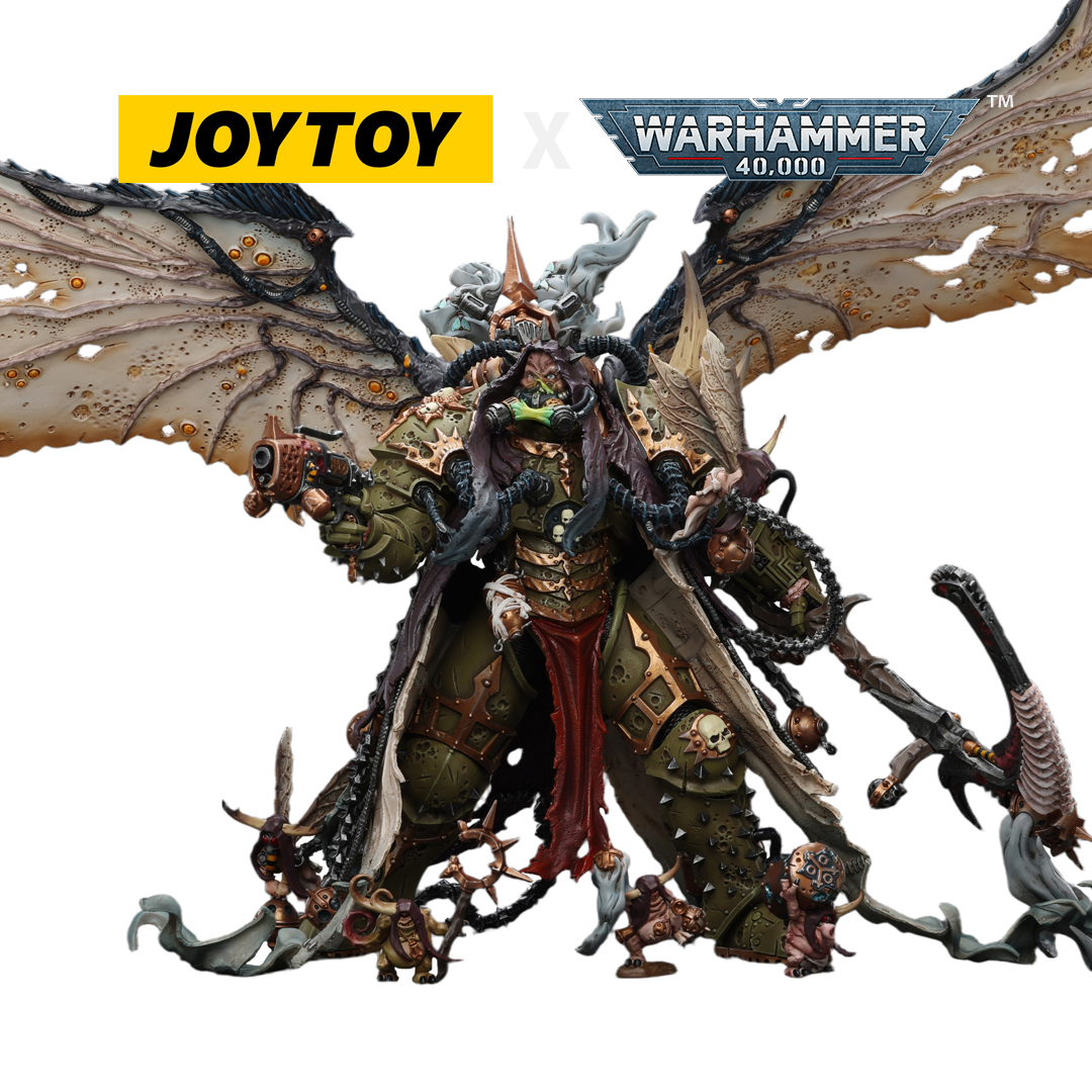 JoyToy Warhammer 40,000 Action Figure - Mortarion, Daemon Primarch of Nurgle (1/18 Scale) Preorder