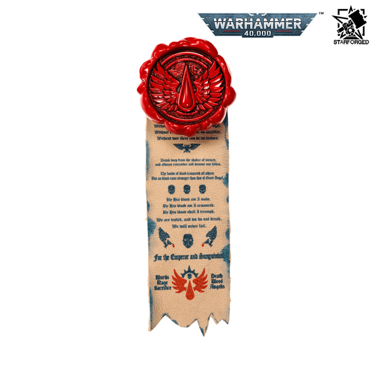 Starforged Warhammer 40,000 Blood Angels Purity Seal Brooch