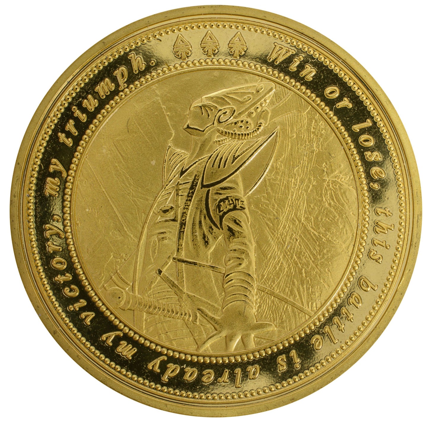 Gold Warhammer 40,000: Aeldari Coin
