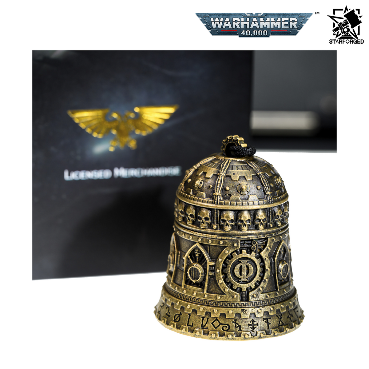 Starforged Warhammer 40,000 Domination Bell of Ominissah Copper Pendant