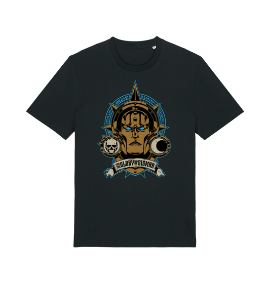 Black Printed T-shirt Front