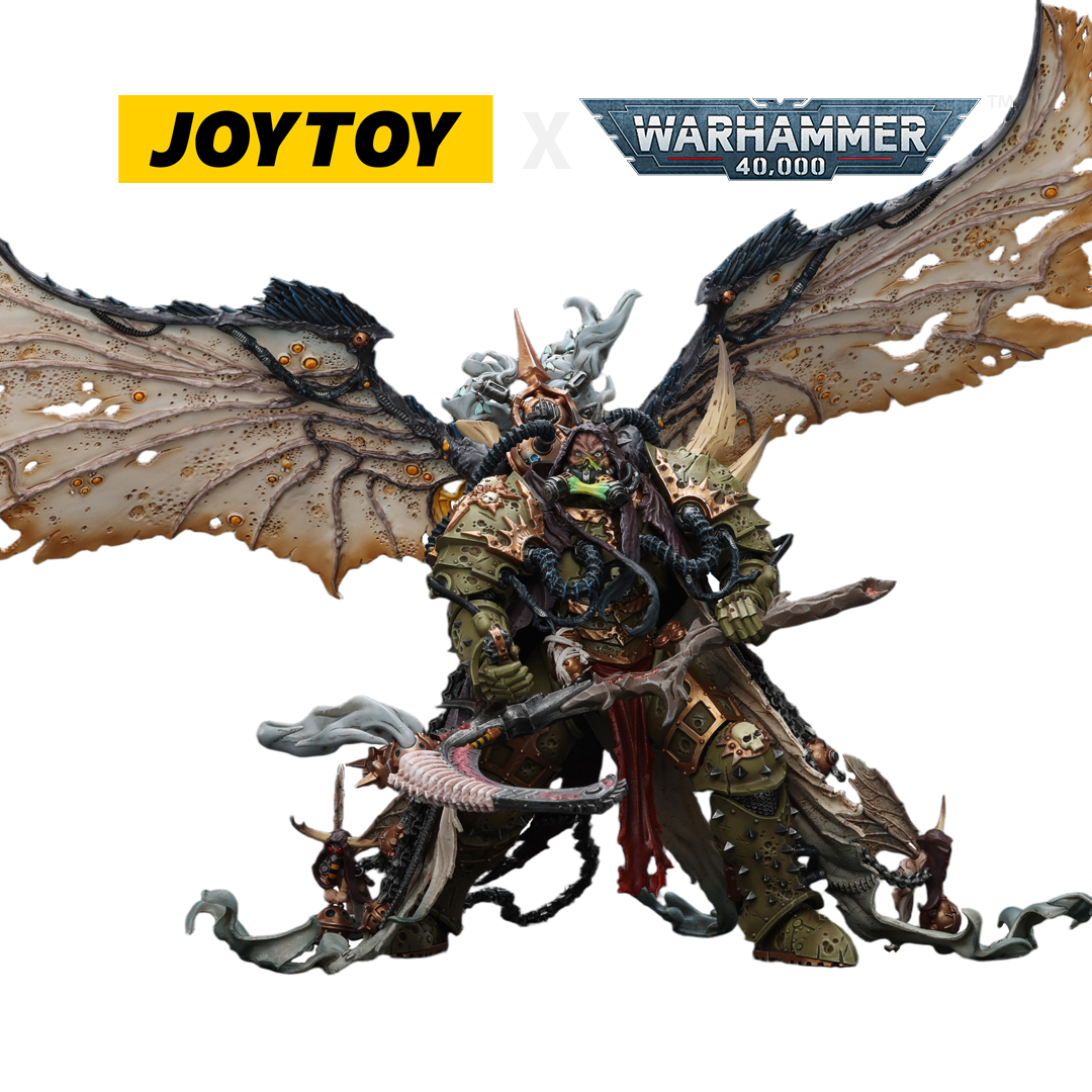 JoyToy Warhammer 40,000 Action Figure - Mortarion, Daemon Primarch of Nurgle (1/18 Scale) Preorder