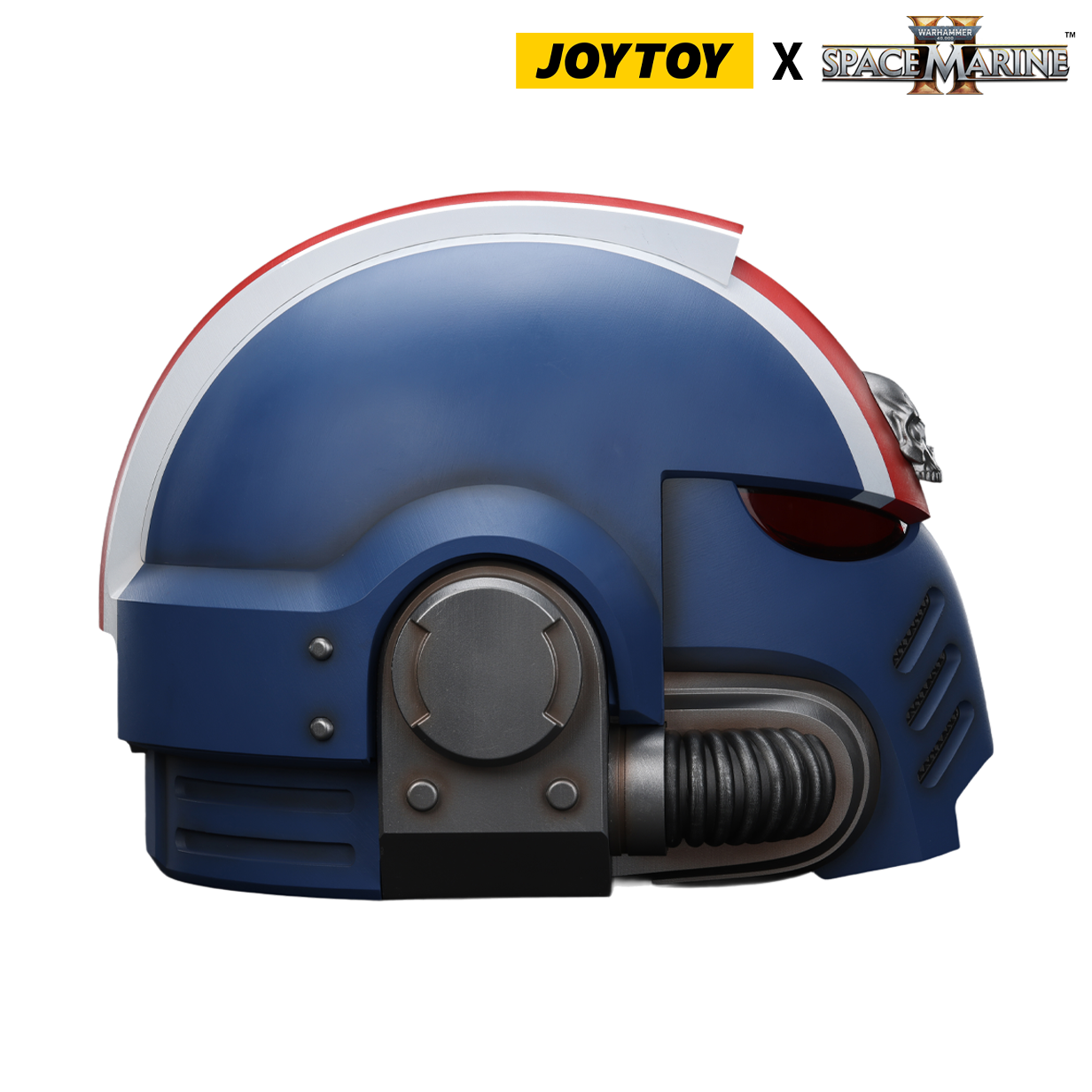 JoyToy Warhammer 40,000: Space Marine 2 Lieutenant Titus’ Mk X Helmet (1:1 Scale) Preorder
