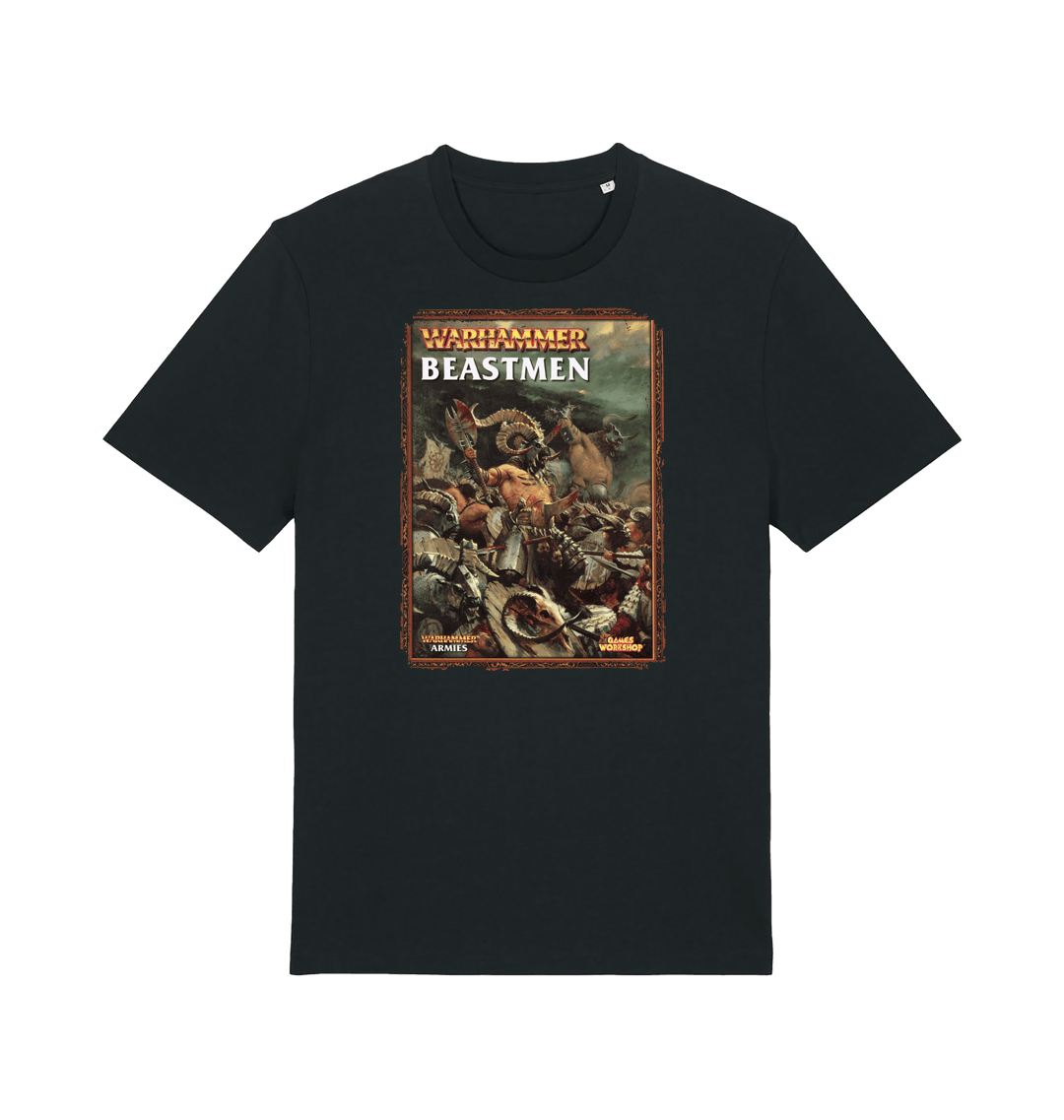 Black Printed T-shirt Front