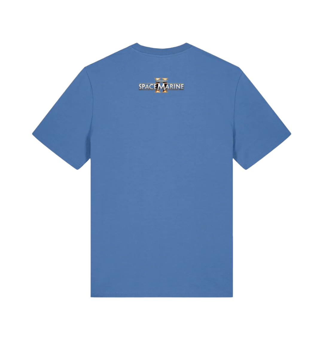 Bright Blue Printed T-shirt