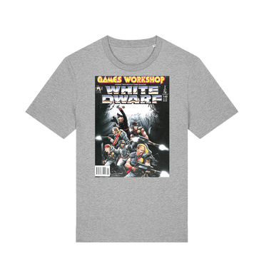 Heather Grey Printed T-shirt Front