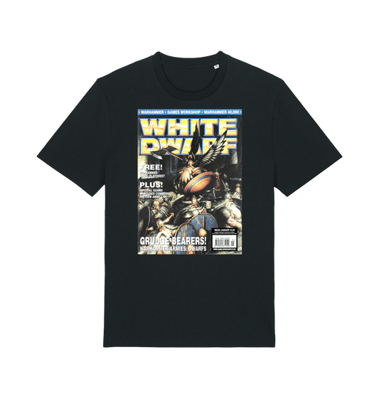 Black Printed T-shirt Front