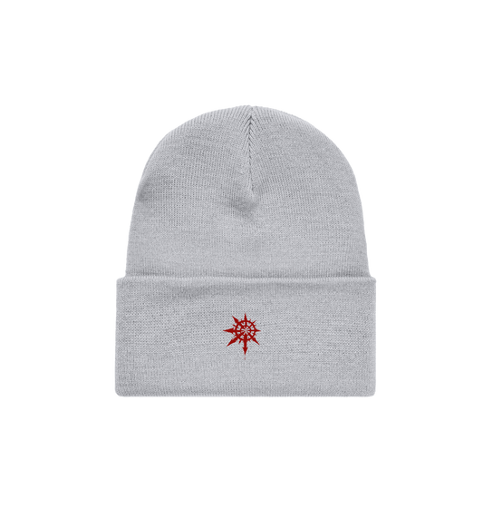 Light Grey Chaos Icon Beanie