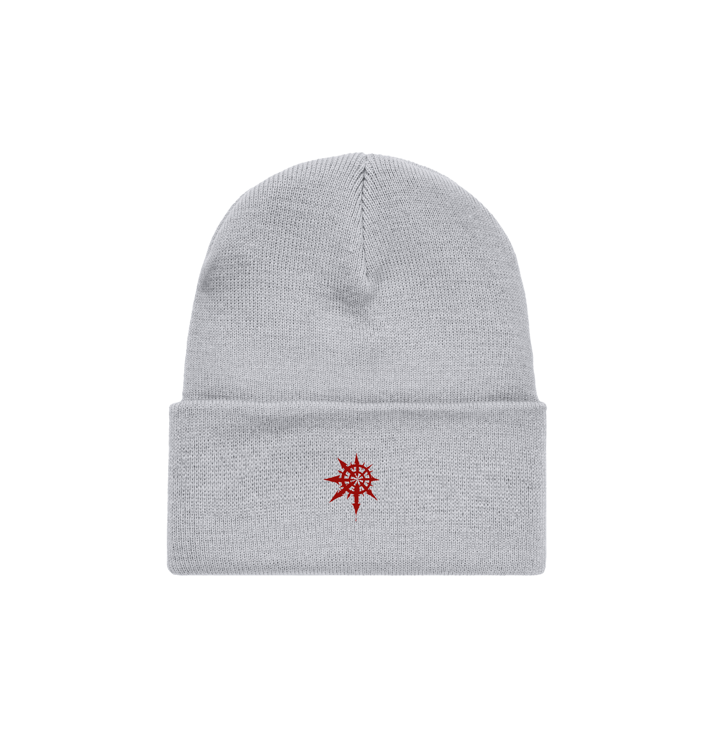 Light Grey Beanie Front