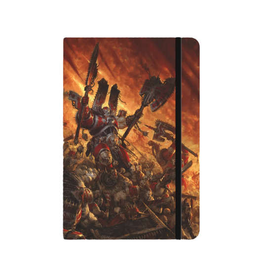 Black World Eaters Art Notebook
