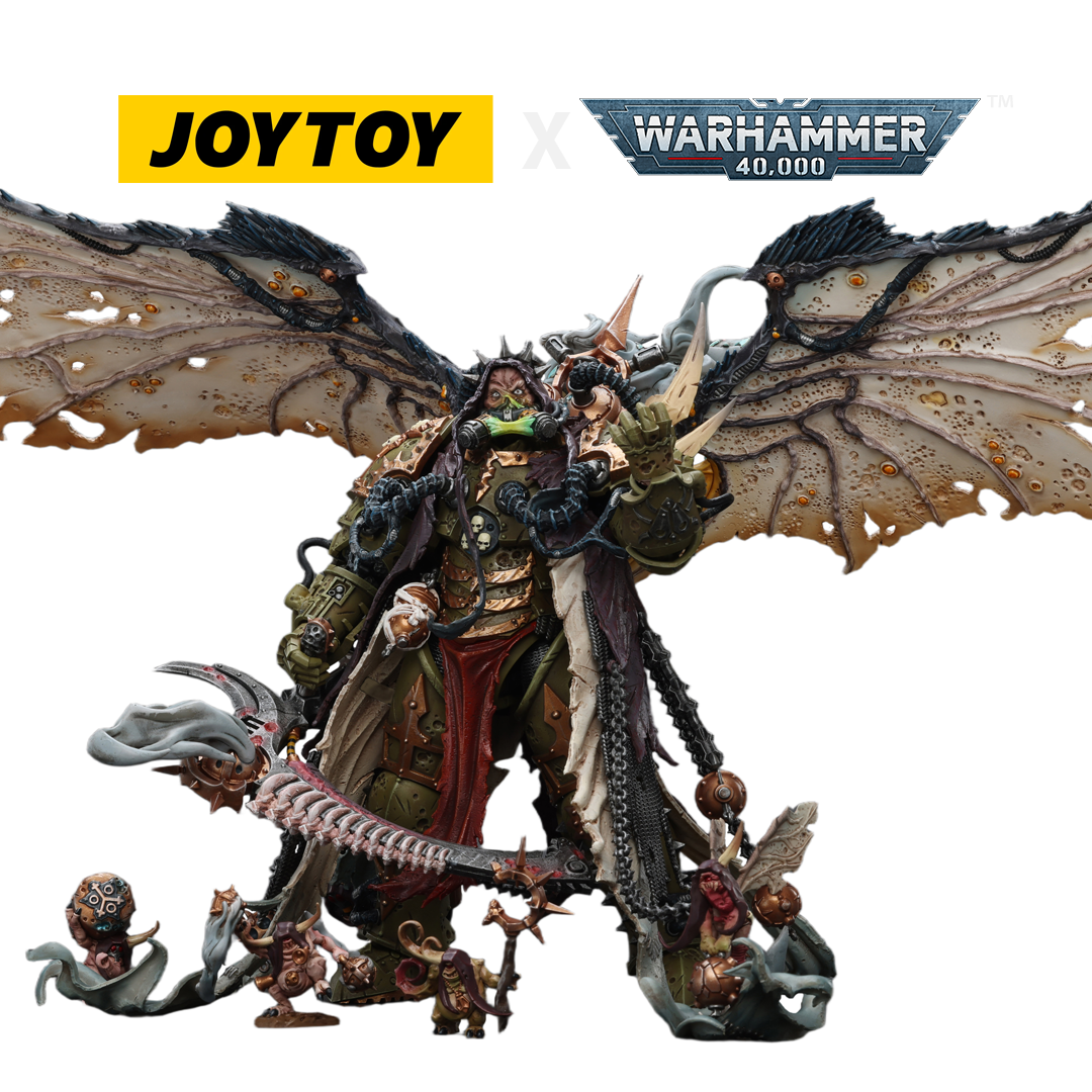 JoyToy Warhammer 40,000 Action Figure - Mortarion, Daemon Primarch of Nurgle (1/18 Scale) Preorder