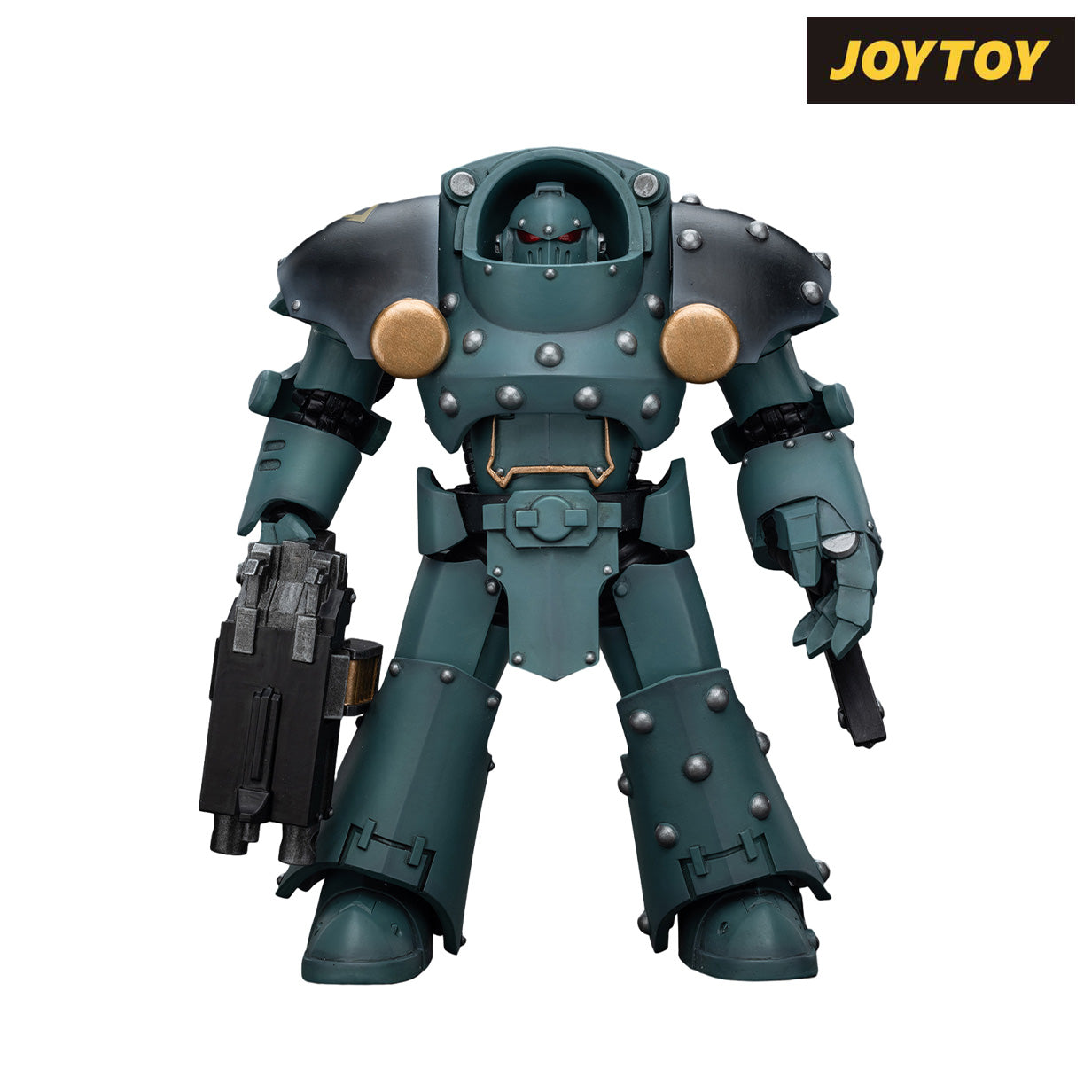JoyToy Warhammer The Horus Heresy Action Figure - Sons of Horus Tartaros Terminator Squad Terminator with Combi-Bolter and Chainfist (1/18 Scale) Preorder