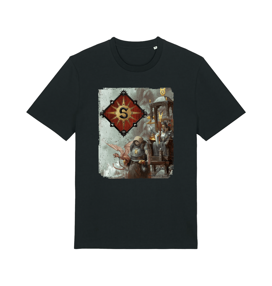 Black Printed T-shirt