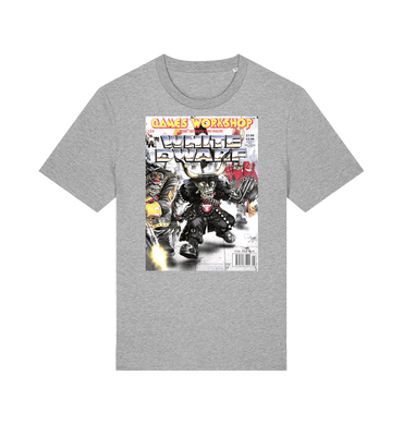 Heather Grey Printed T-shirt Front