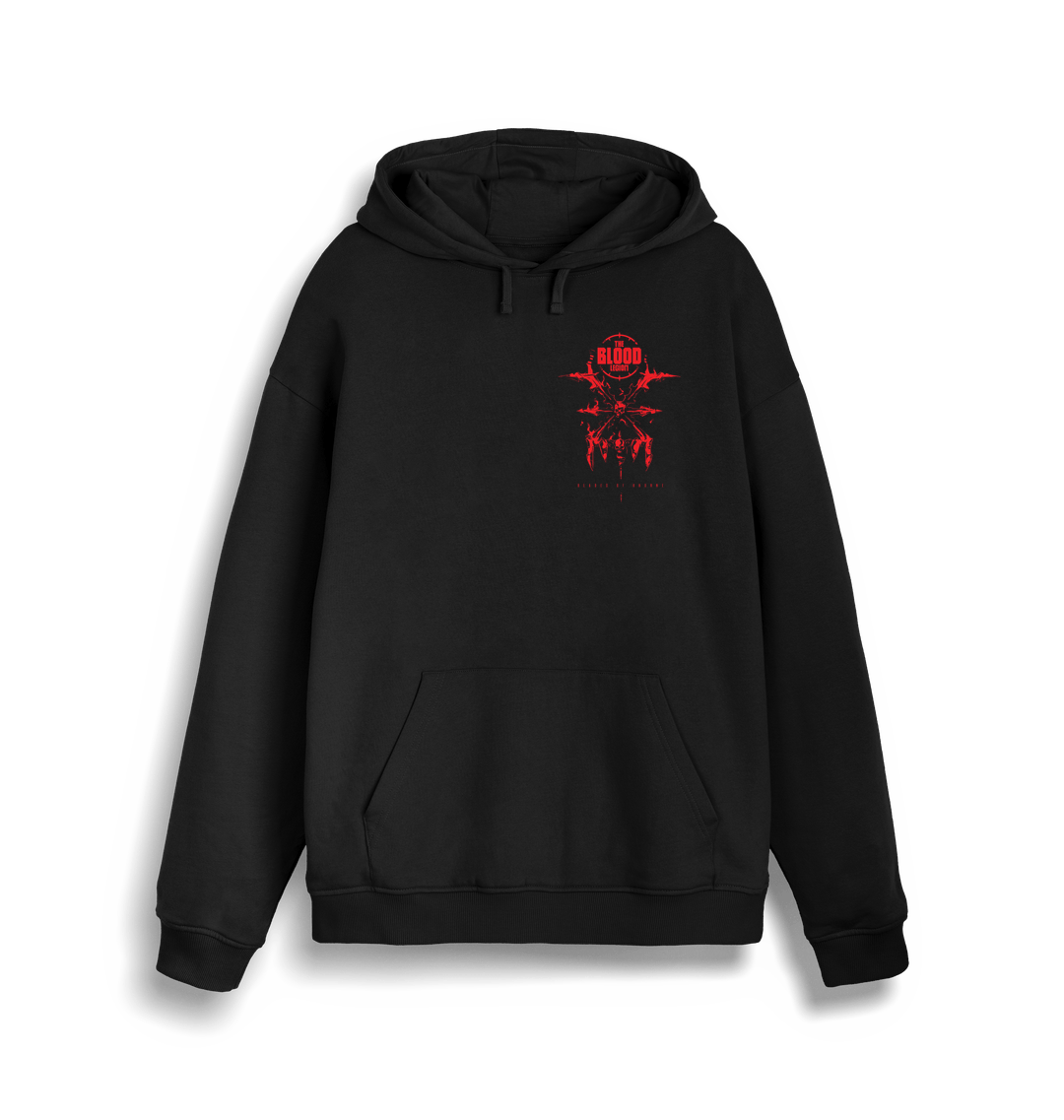 Black Printed Sweater