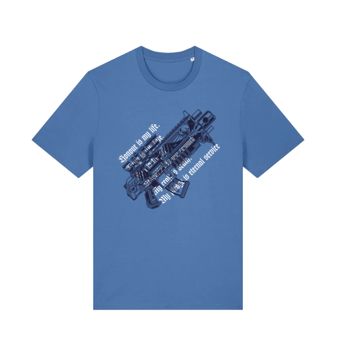 Bright Blue Printed T-shirt