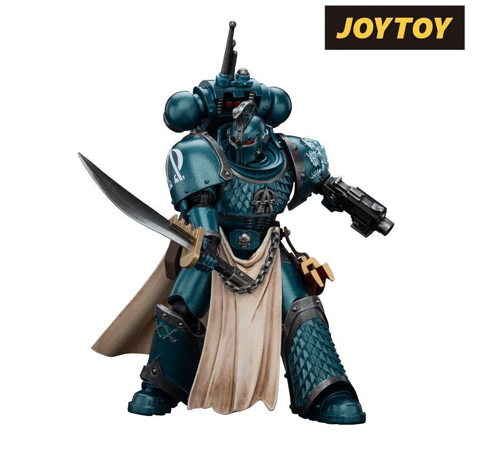 JoyToy Warhammer The Horus Heresy Action Figure - Alpha Legion, Legion Praetor with power sword (1/18 Scale)