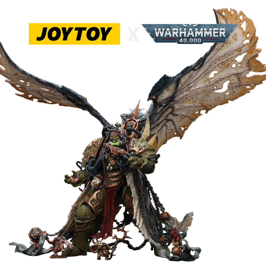 JoyToy Warhammer 40,000 Action Figure - Mortarion, Daemon Primarch of Nurgle (1/18 Scale) Preorder