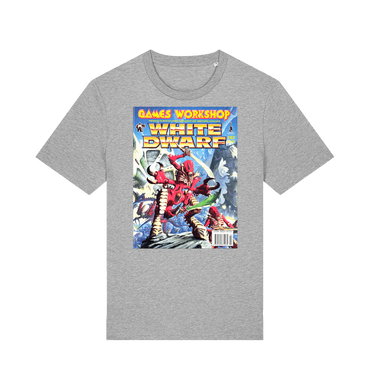 Heather Grey Printed T-shirt Front