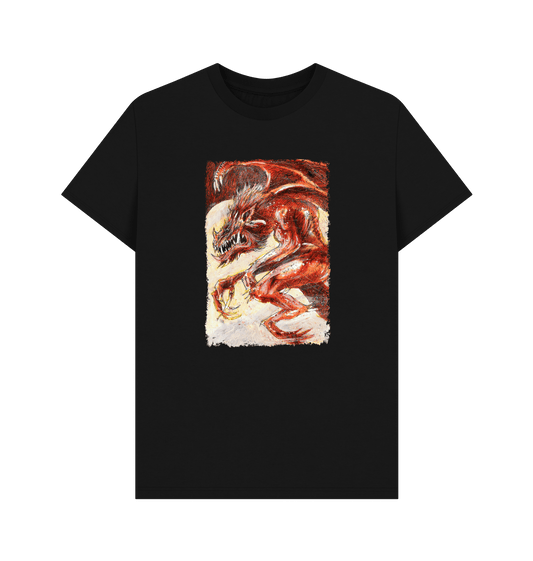 Black GRIMDARK - Chaos Furie T Shirt
