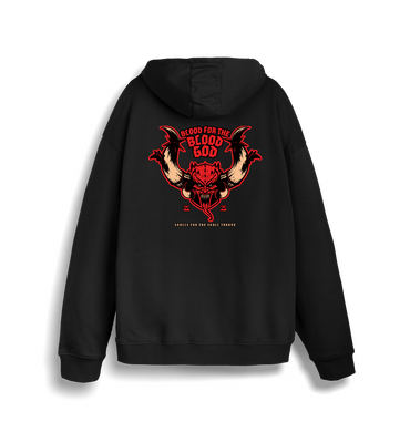 Black Printed Sweater