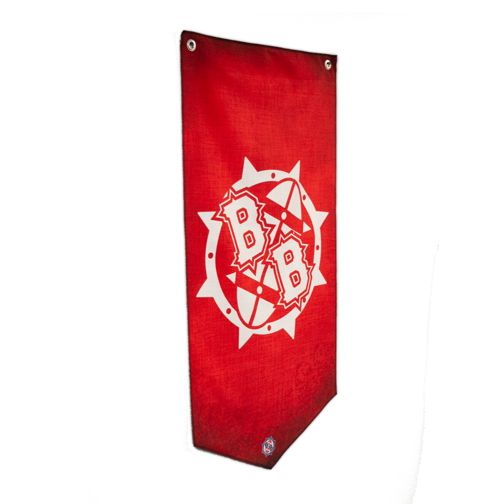 Blood Bowl Red Logo Wall Banner