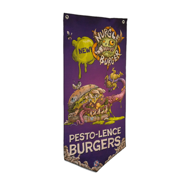 Blood Bowl Nurgle Burger Wall Banner
