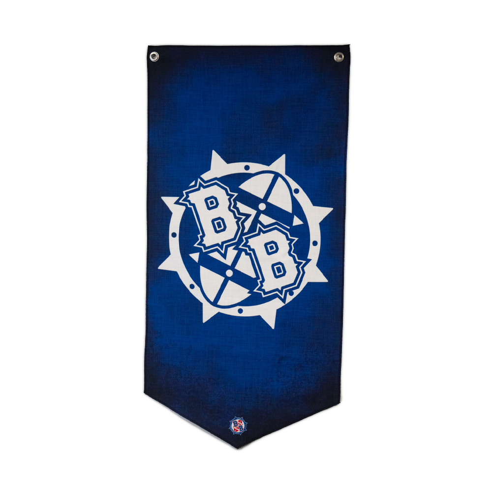 Blood Bowl Blue Logo Wall Banner