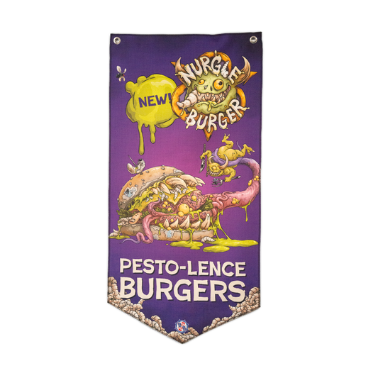 Blood Bowl Nurgle Burger Wall Banner
