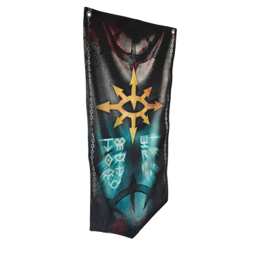 Warhammer 40,000: Black Legion Banner - Preorder
